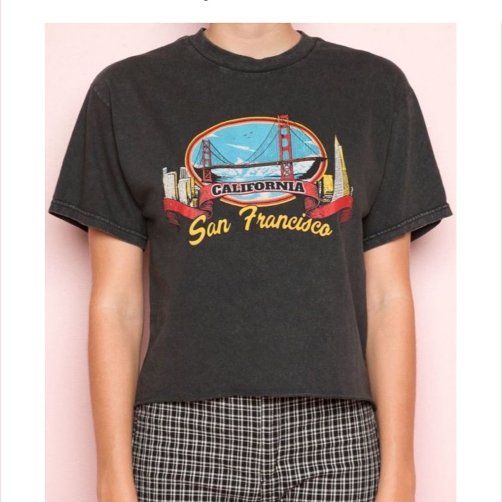Brandy Melville John Galt San Francisco shirt